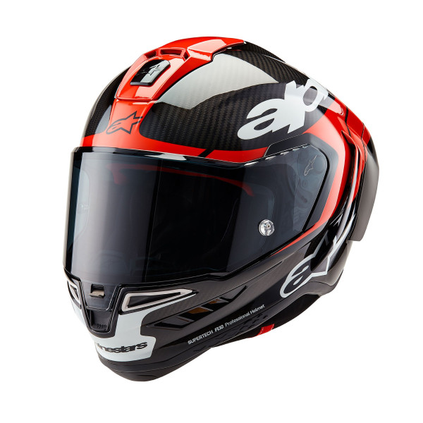 Alpinestars Alpinestars Supertech R10 Element Ece06/Fim Blk Carb Bright R/W GL